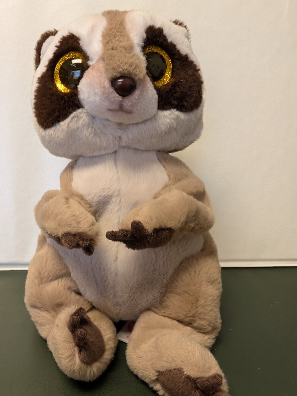 TY Beanie Boos Petey Prairie Dog Plush | Gold Glitter Eyes | Kawaii Stuffed Anim